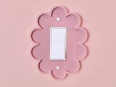 Laser Cut Decorative Light Switch Cover