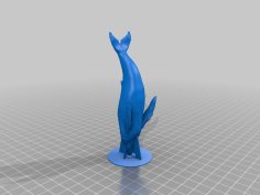 Humpback Whale (no Support) 3D Printer Model