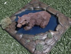 Grizzly Bear 3D Printer Model