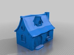 Gnomish House – Terrain 3D Printer Model