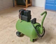 1/10 Scale Compressor 3D Printer Model