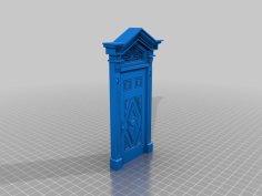 Ornate Door 3D Printer Model