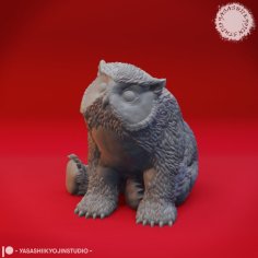 Owlbear Cub – Tabletop Miniature 3D Printer Model