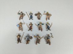 28mm Fallen Warriors 3D Printer Model