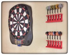 Wall Mounted Dart Holder 3D Printer Model