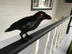 Halloween Crow 3D Printer Model