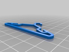 Miniature Hanger 3D Printer Model