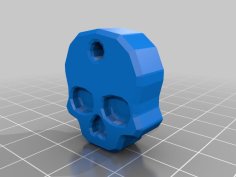 Skull Key Cap 3D Printer Model