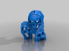 Skull_island 3D Printer Model