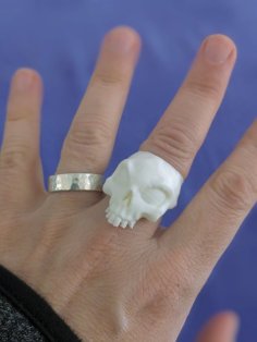 Sea Of Thieves Bounty Skull Ring 3D Printer Model