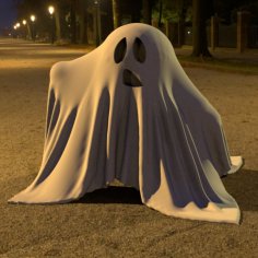 Ghost Halloween 3D Printer Model