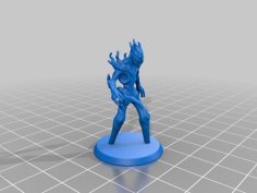 Smoke Being 3D Printer Model