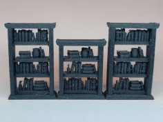 Tall Shelf Case 3D Printer Model