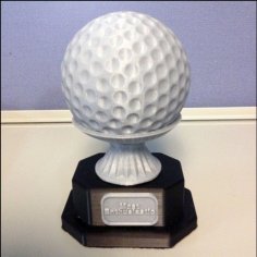 1st Timer Golf Award 3D Printer Model