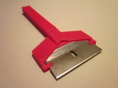 Razor Scraper 3D Printer Model