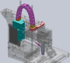 Printrbot Simple V2, Cable Management 3D Printer Model