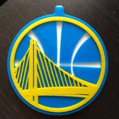 Golden State Warriors Logo 3D Printer Model