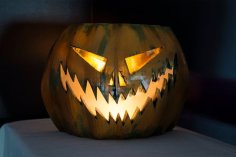 Pumpkin Mask 3D Printer Model