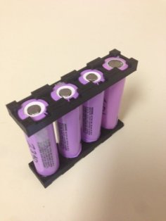 18650 Battery Holder/tray 3D Printer Model