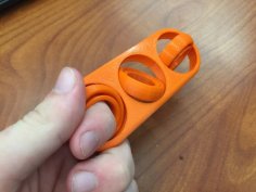 Free-Spinning Three Bearing Fidget 3D Printer Model