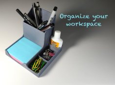 Desk Organizer 3D Printer Model