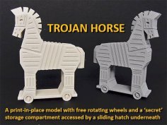 Trojan Horse 3D Printer Model