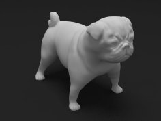 Pug 3D Printer Model