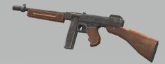 US Thompson M1928 WWII 3D Printer Model