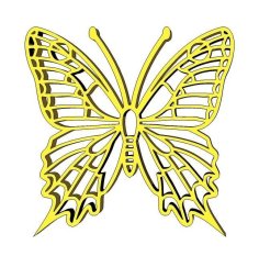 Butterfly Design 3D Printer Model