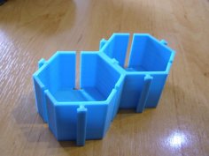 Mew Mew Modular Desk Tidy System V2 3D Printer Model