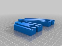 Toy Train Tracks 3D Printer Model