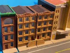 Urban Building 1 (z-scale) 3D Printer Model