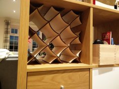 قفسه شراب برای IKEA KALLAX