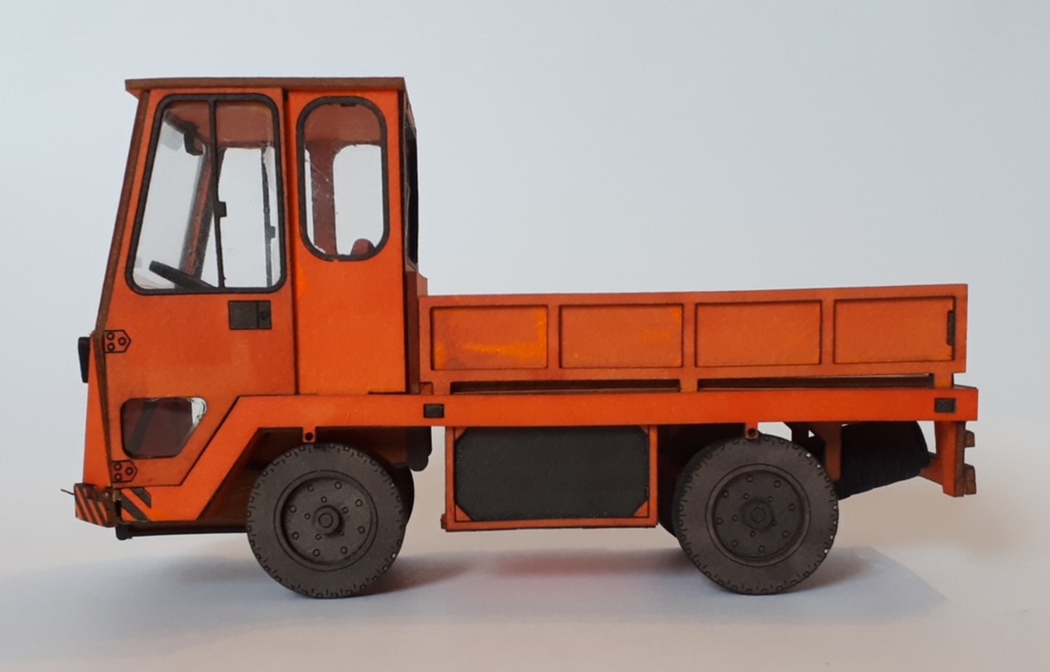 Laser Cut Electric Truck 3D Puzzle DXF File