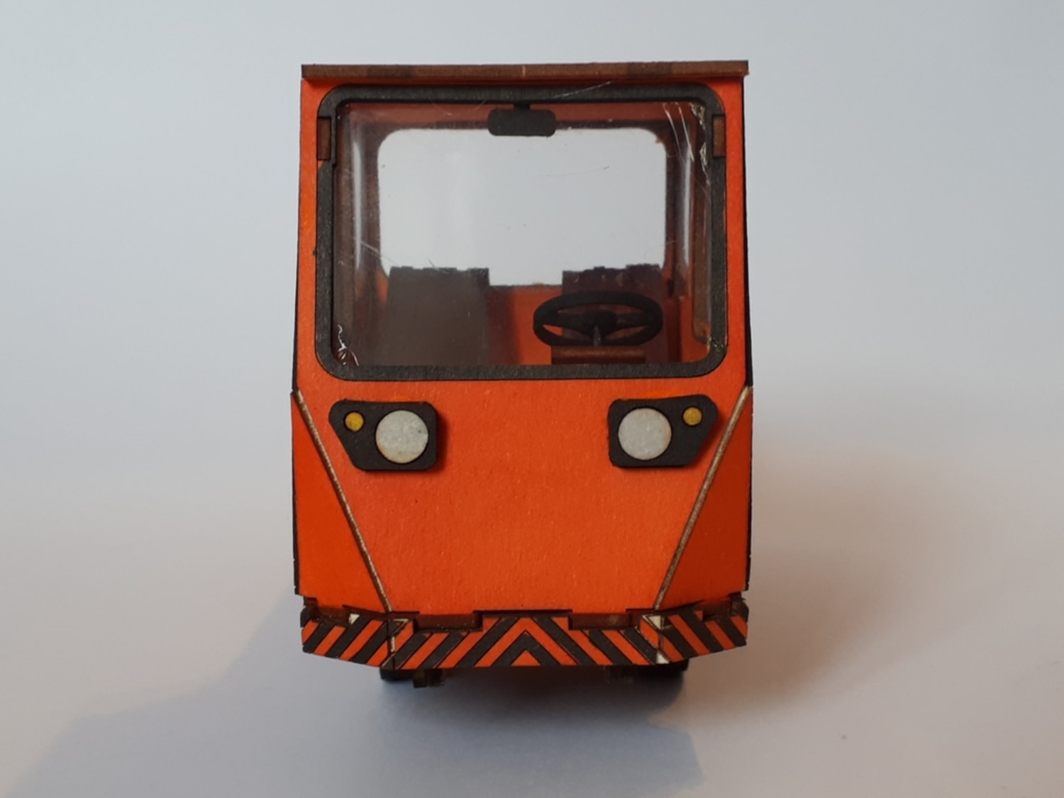 Laser Cut Electric Truck 3D Puzzle DXF File