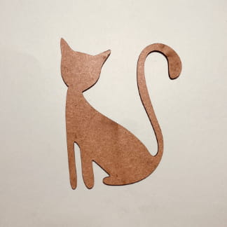 Laser Cut Cat Unfinished Wood Cutout Shape Free Vector