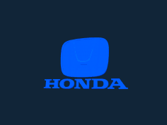 Логотип Honda stl файл