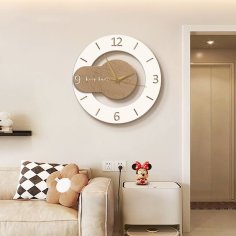 Laser Cut Creative Modern Nordic-Style Wall Clock