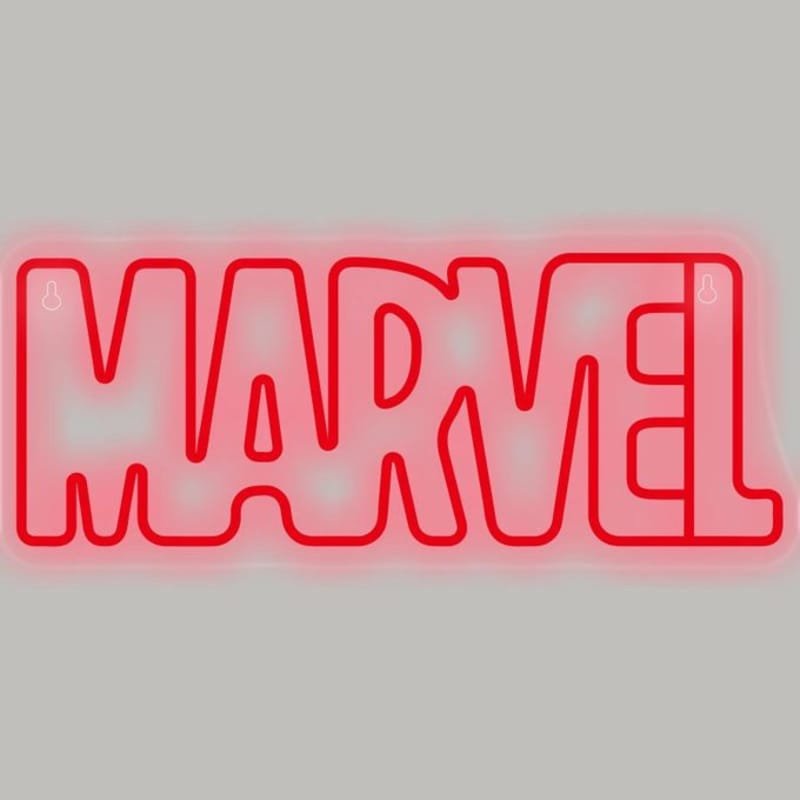 Laser Cut Marvel Neon Sign Marvel LED Neon Logo Light
