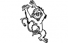 Monkey dxf File