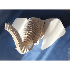 Fil Kafası 3D Yapboz
