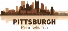 Pittsburgh manzarası