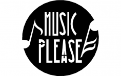 Music Please dxf File