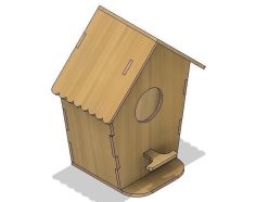 Laser Cut Bird House