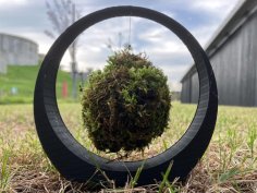 A Moss Ball In The Ring 3D Printer Model