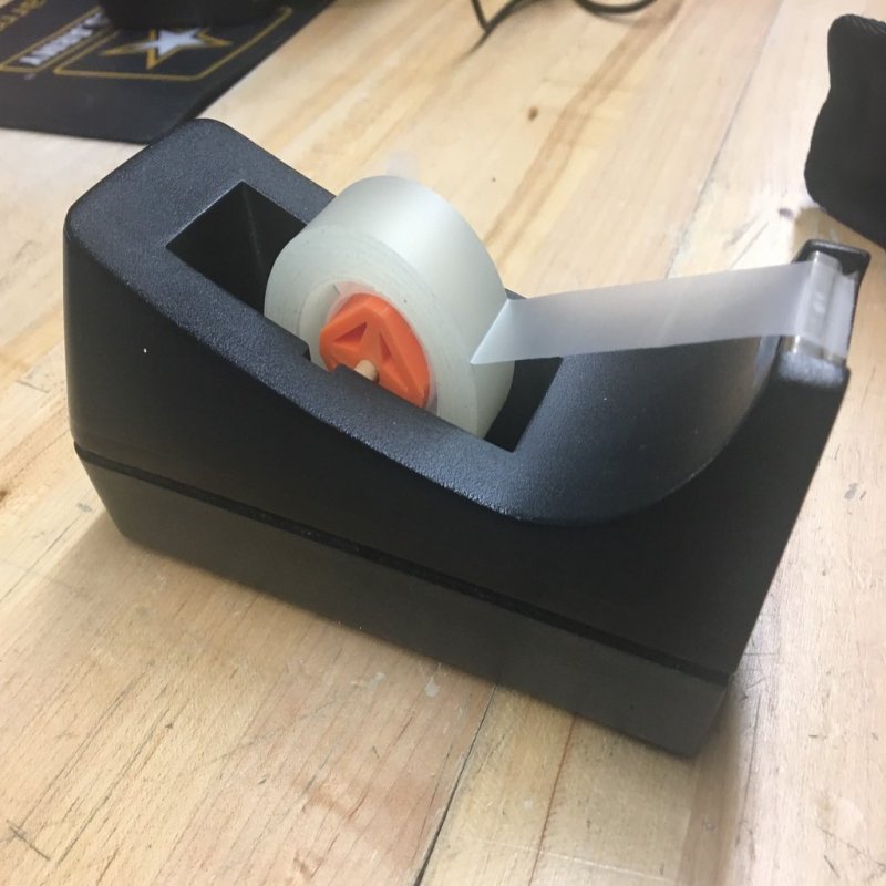 Tape Dispenser Core Replacement 3D Printer Model Download Free STL File ...