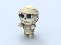 Cute Mummy 3D Printer Model