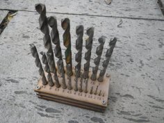 Laser Cut Drill Bit Holder