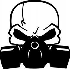 Scull Decal Free Vector