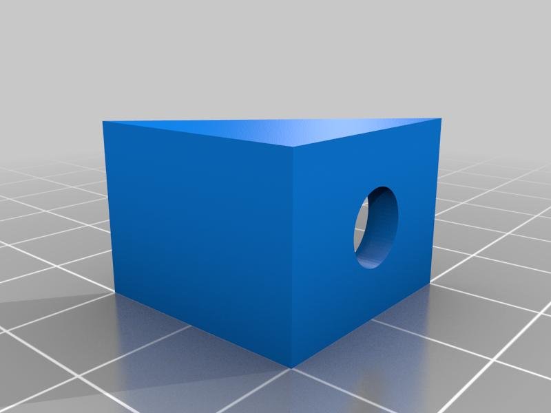 Shelf Support Edge (for 6mm Screws) 3D Printer Model Download Free STL